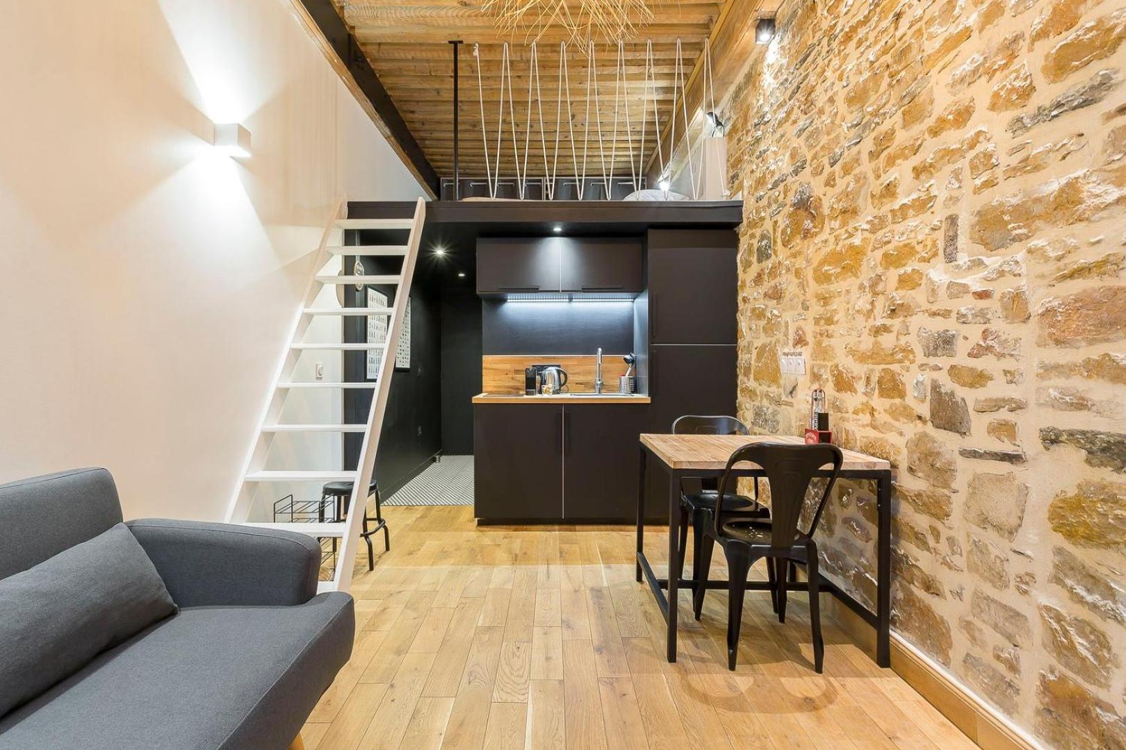 Hamac Suites - Studio Ainay 1 - Hyper Centre Lyon - 2 Personnes Luaran gambar
